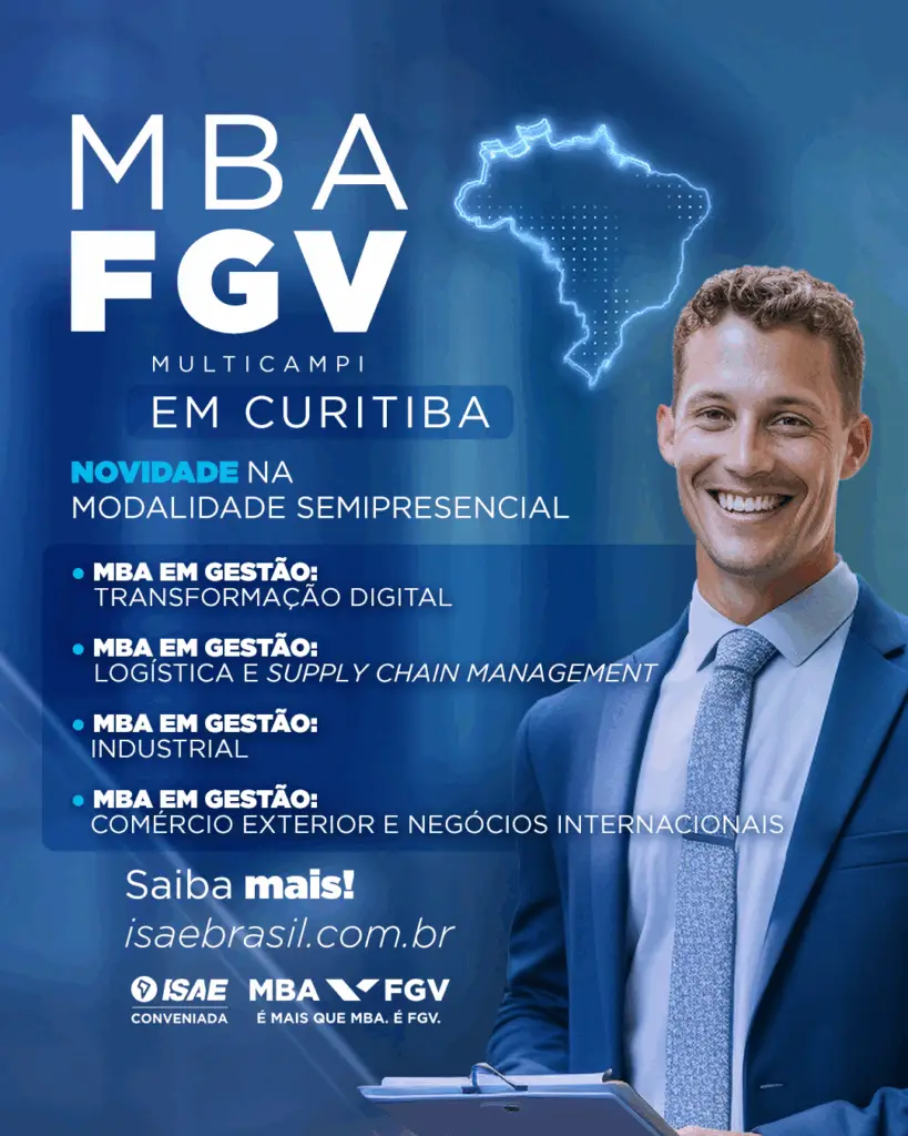 Novos Cursos MBA FGV Multicampi em Curitiba