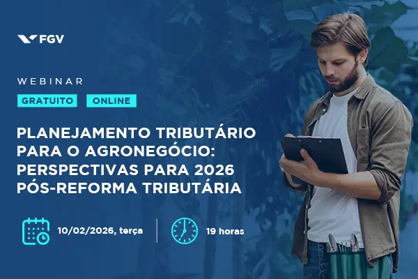 Webinar FGV Gratuito Reforma Tributária
